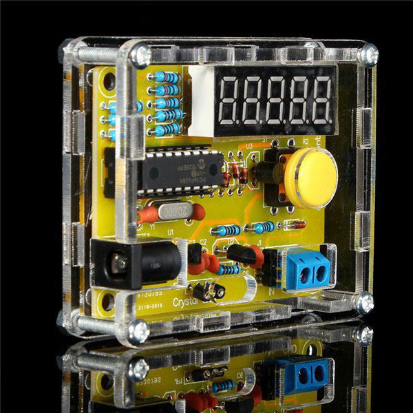 Kit Frequenzimetro da 1 Hz a 50 MHz + Tester quarzi