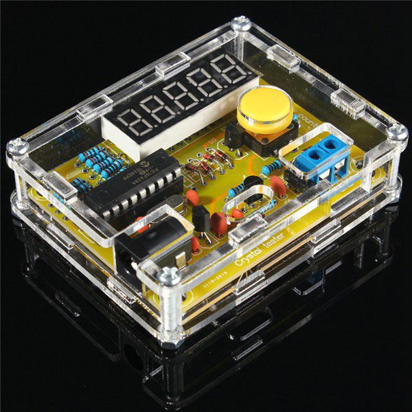 Kit Frequenzimetro da 1 Hz a 50 MHz + Tester quarzi