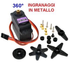 Servo analogico  11 kg•cm - 0,15 s - 55 g - ingranaggi in metallo