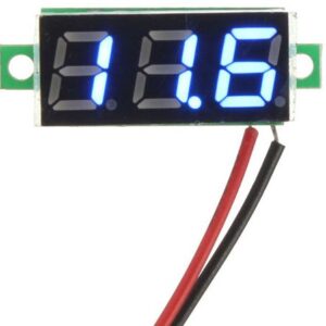 Mini Voltmetro 2,5-30 V - BLU
