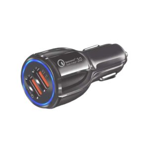 Caricatore con plug accendisigari, doppia uscita USB - 3,1 A