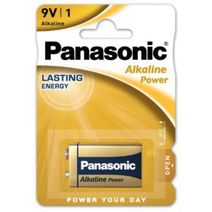 Batteria Alcalina Panasonic Power 9 V