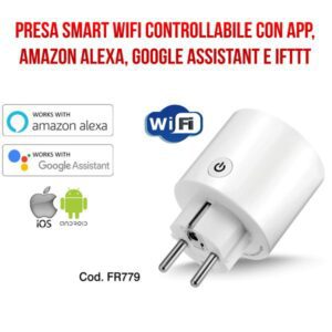 Presa smart  Wi-Fi - Amazon Alexa e Google Assistant