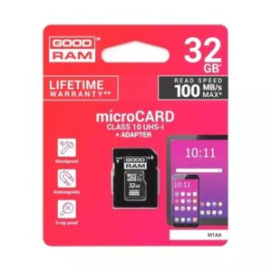 Micro SD card HC 32GB classe 10 + adattatore