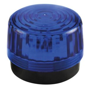 Lampeggiante LED strobo 12V blu