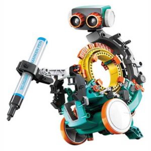 Robot con codifica meccanica in scatola di montaggio - 5 in 1