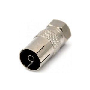 Adattatore da F maschio a antenna femmina