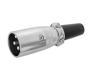 CONNETTORE MASCHIO 3P XLR
