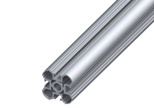 Profilato in alluminio sezione quadrata 27,5 x 27,5 - 1 metro