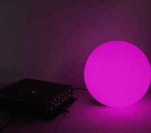 SFERA LUMINOSA A LED CON CONTROLLO DMX