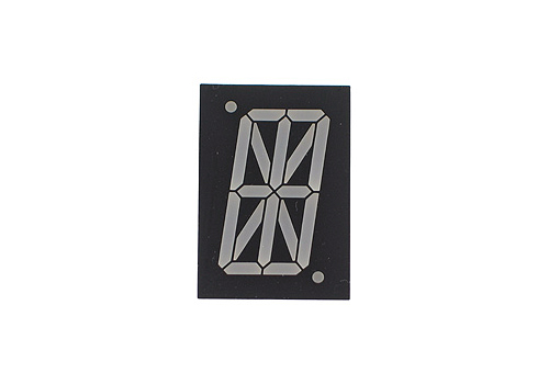 Display a LED alfanumerico catodo comune - 33x23 mm