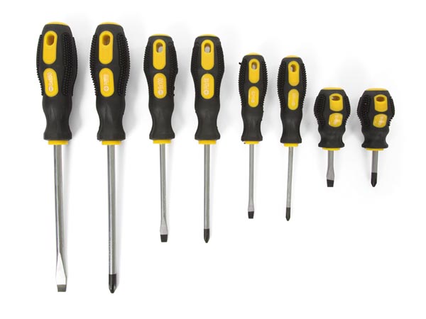 Set cacciaviti 8 pezzi taglio-croce