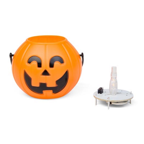 Zucca Halloween a LED - in kit