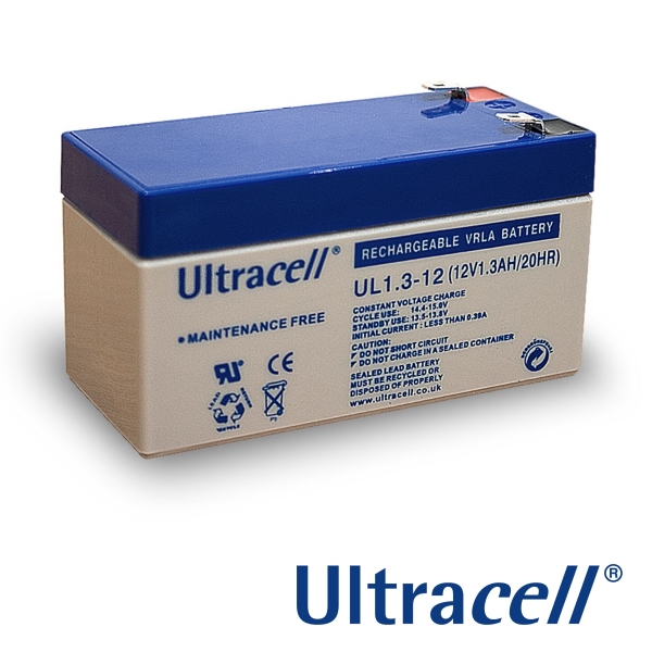 Batteria ricaricabile ULTRACELL 12 V - 1,3 Ah