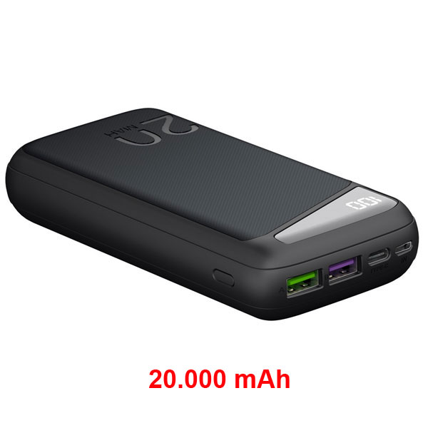 Power Bank 20.000 mAh - Quick Charge